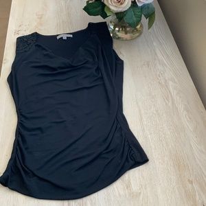 Classiques Entier Black Embellished Top size M